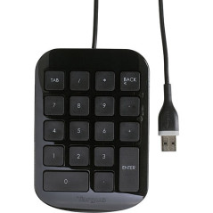 TASTIERA NUMERICA TARGUS USB BLACK GRAY