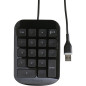 TASTIERA NUMERICA TARGUS USB BLACK GRAY
