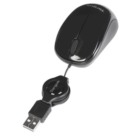 MOUSE OTTICO USB TARGUS RETRACTABLE COMPATTO