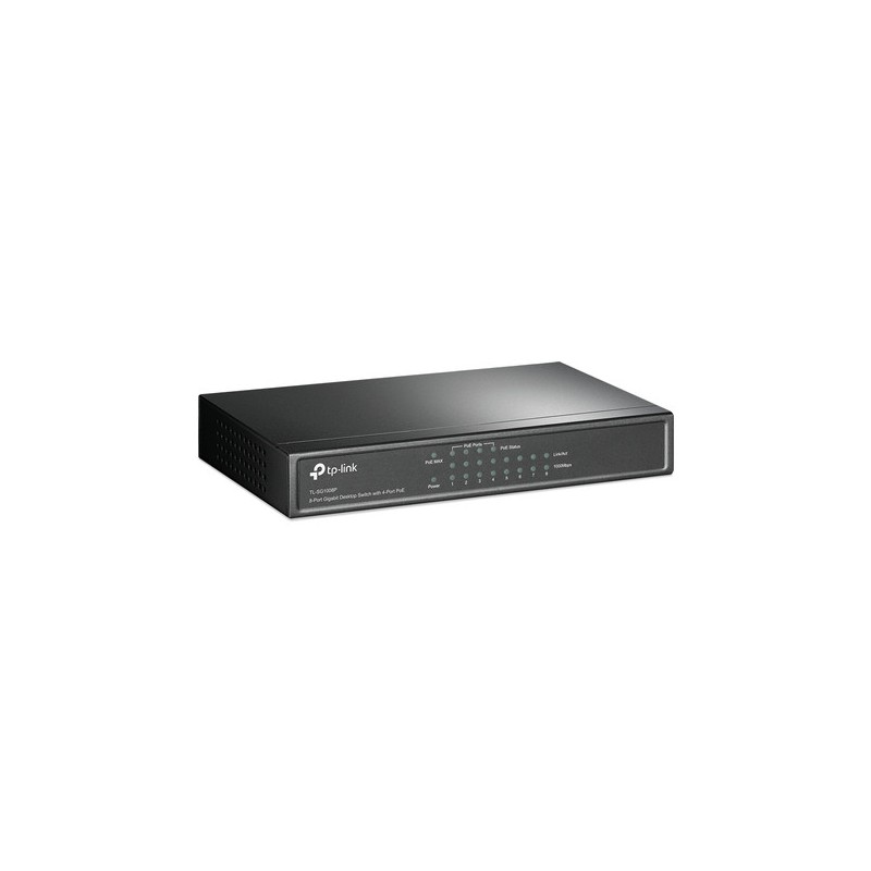 SWITCH 8P GIGABIT DI CUI 4P POE TPL INK DESKTOP RJ45 53W