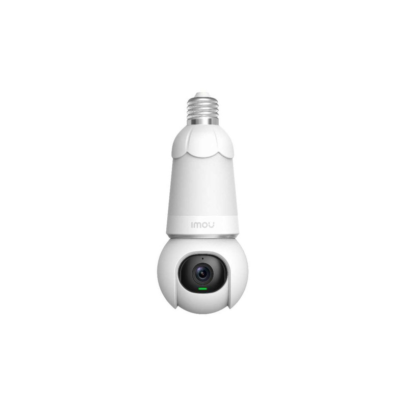 CAMERA E27 BULB CAM 2K (3MP) PTZ 340/90? LED 3W IR MIC/SPEAK WIFI