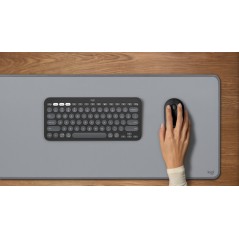 MOUSE M350 LOG PEBBLE II GRAPHITE CON SCROLLING BLUETOOTH