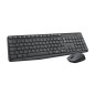TASTIERA MK235 LOG WIRELESS+MOUSE GRIGIO WIRELESS