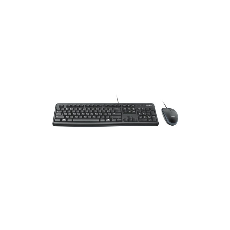 TASTIERA MK120 LOG + MOUSE NERA USB RETAIL