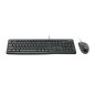 TASTIERA MK120 LOG + MOUSE NERA USB RETAIL