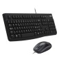 TASTIERA MK120 LOG + MOUSE NERA USB RETAIL