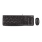 TASTIERA MK120 LOG + MOUSE NERA USB RETAIL