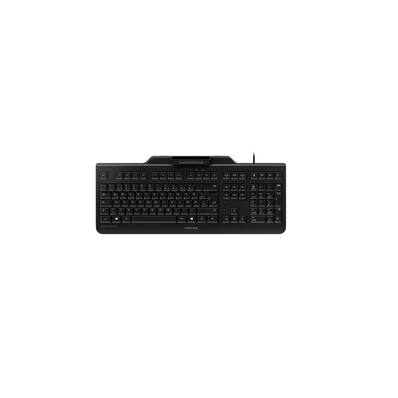 CHERRY SECURE BOARD 1.0 tastiera Ufficio USB QWERTZ Tedesco Nero