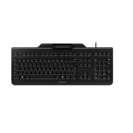 CHERRY SECURE BOARD 1.0 tastiera Ufficio USB QWERTZ Tedesco Nero