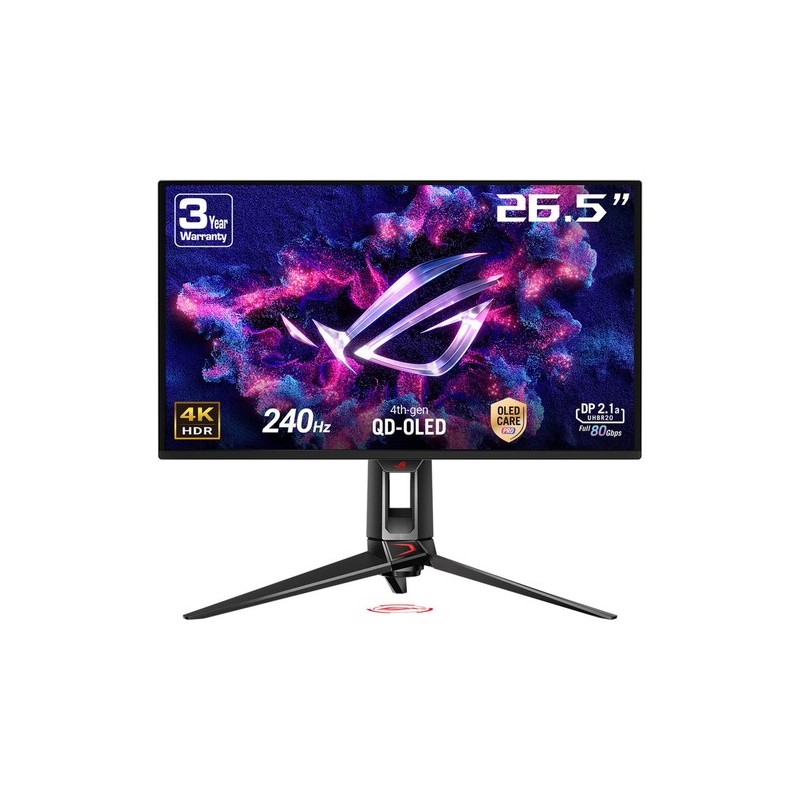 ROG SWIFT GAMING 26,5 4K QD-OLED 240HZ