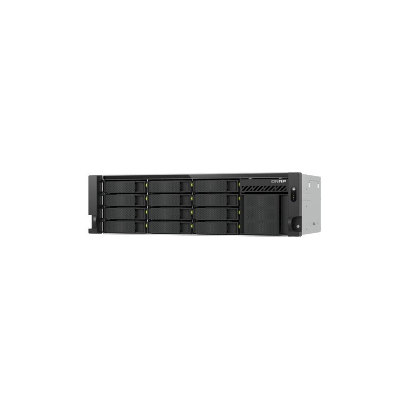 QNAP TS-H1655XEU-RP-8G-12H03 server NAS e di archiviazione Server di archiviazione Armadio (3U) Intel Atom® C5125 8 GB DDR4 192 