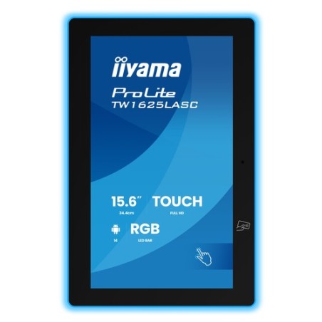15,6  RGB LED Android 14+GMS TOUCH 1920x1080 IPS