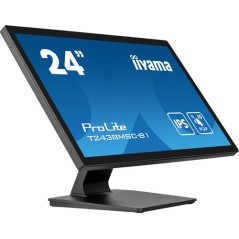 iiyama ProLite T2438MSC-B1 Monitor PC 60,5 cm (23.8") 1920 x 1080 Pixel Full HD LED Touch screen Nero
