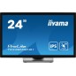 iiyama ProLite T2438MSC-B1 Monitor PC 60,5 cm (23.8") 1920 x 1080 Pixel Full HD LED Touch screen Nero