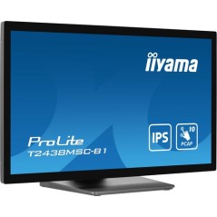 iiyama ProLite T2438MSC-B1 Monitor PC 60,5 cm (23.8") 1920 x 1080 Pixel Full HD LED Touch screen Nero