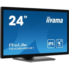 iiyama ProLite T2438MSC-B1 Monitor PC 60,5 cm (23.8") 1920 x 1080 Pixel Full HD LED Touch screen Nero