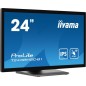 iiyama ProLite T2438MSC-B1 Monitor PC 60,5 cm (23.8") 1920 x 1080 Pixel Full HD LED Touch screen Nero