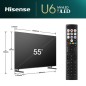 Hisense Smart TV Mini-LED 55" 4K 55U6NQ
