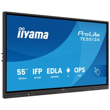 55 UHD IR 40P Touch AG with Interactive Android OS