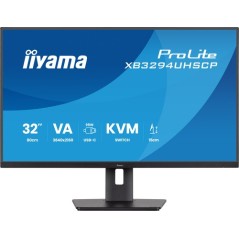 32  VA-panel, 3840x2160 DisplayPort, 2x HDMI, USB