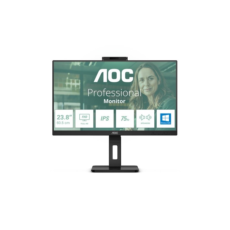 23,8 16:9 IPS 1920X1080 75HZ WEBCAM MULTIMED