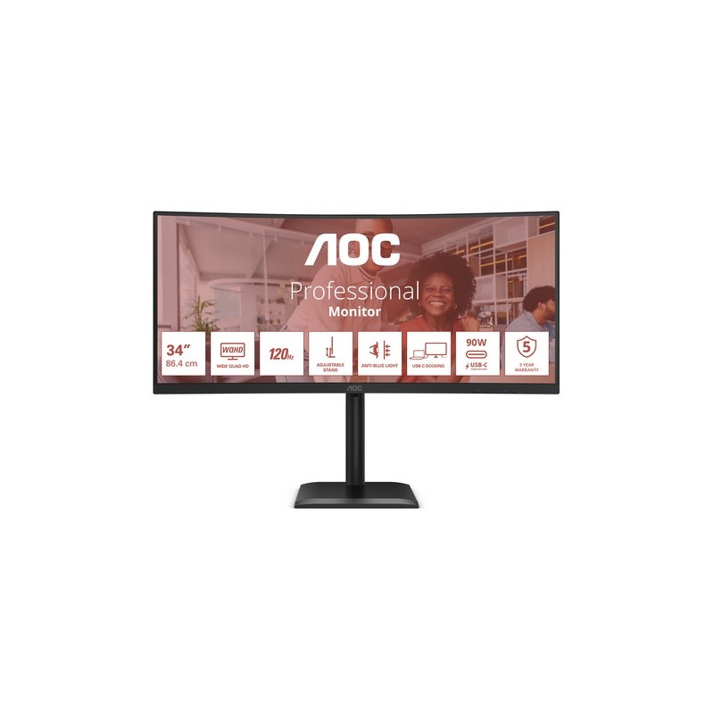 34 3440X1440 CURVO MULTIMED HDMIX2 DP USB