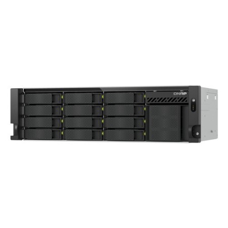 QNAP TS-H1655XEU-RP-8G-12H05 server NAS e di archiviazione Server di archiviazione Armadio (3U) Intel Atom® C5125 8 GB DDR4 288 