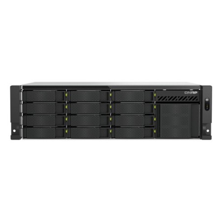 QNAP TS-H1655XEU-RP-8G-12H05 server NAS e di archiviazione Server di archiviazione Armadio (3U) Intel Atom® C5125 8 GB DDR4 288 