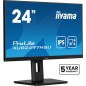 iiyama XUB2497HSU-B2 Monitor PC 60,5 cm (23.8") 1920 x 1080 Pixel Full HD LED Nero