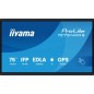 iiyama PROLITE TE7514MIS-B2AG Design chiosco 190,5 cm (75") LCD Wi-Fi 435 cd/m² 4K Ultra HD Nero Touch screen Processore integra