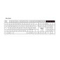 TASTIERA USB 105 TASTI BK CAVO 1,35MT