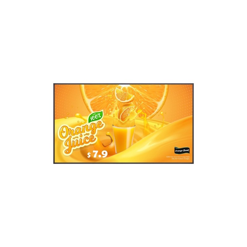 43  LED ADS, 3840X2160, 16:9, 500 NIT, 1200:1,
