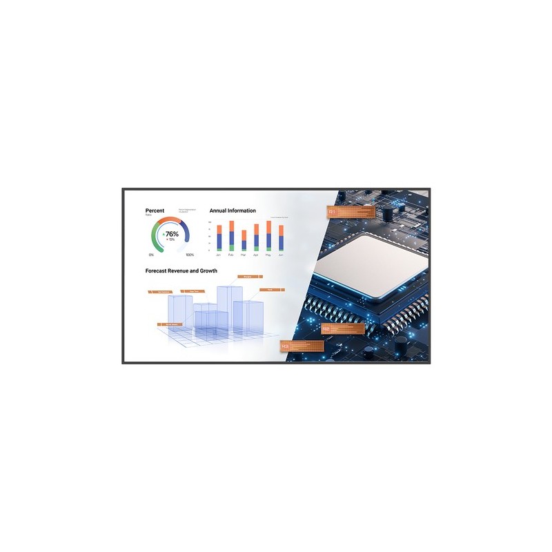 BenQ ST8602S Pannello piatto per segnaletica digitale 2,18 m (86") LED 400 cd/m² 4K Ultra HD Nero Processore integrato Android 8