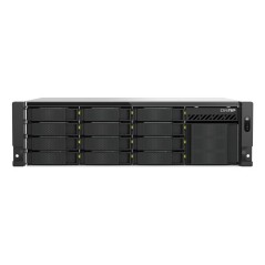 QNAP TS-H1655XEU-RP-8G-12H02 server NAS e di archiviazione Server di archiviazione Armadio (3U) Intel Atom® C5125 8 GB DDR4 144 