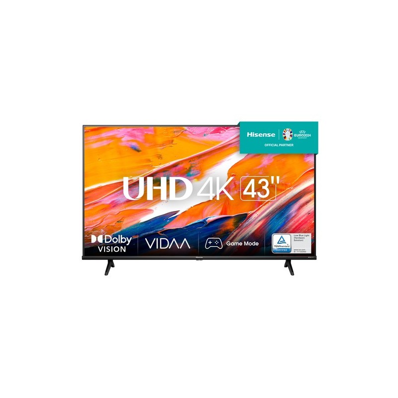 Hisense TV LED Ultra HD 4K 43” 43A6K Smart TV, Wifi, HDR Dolby Vision, AirPlay 2