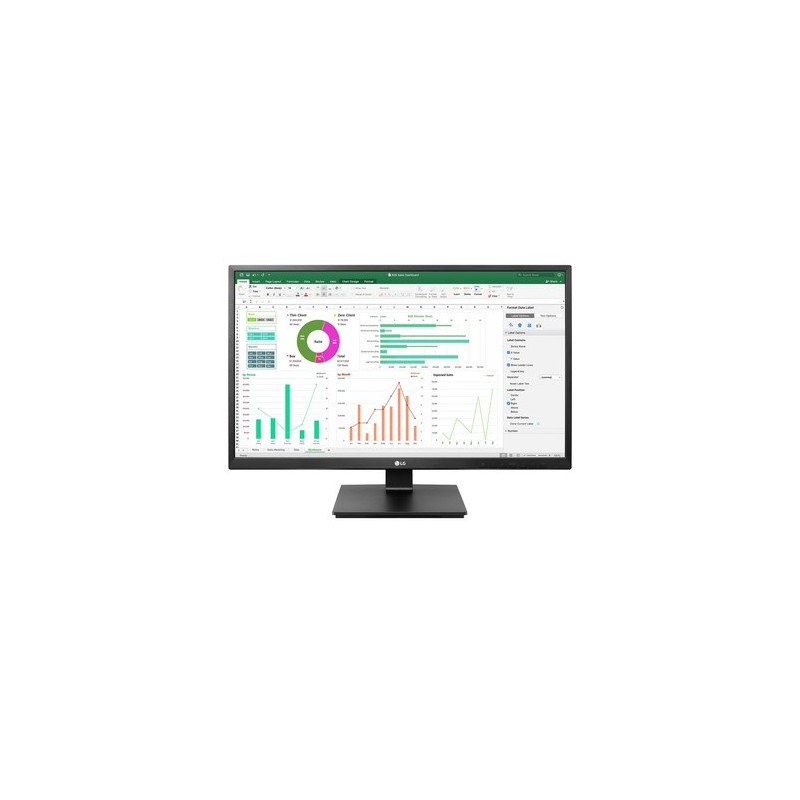 LG 24BN55YP-B Monitor PC 60,5 cm (23.8") 1920 x 1080 Pixel Full HD LED Nero