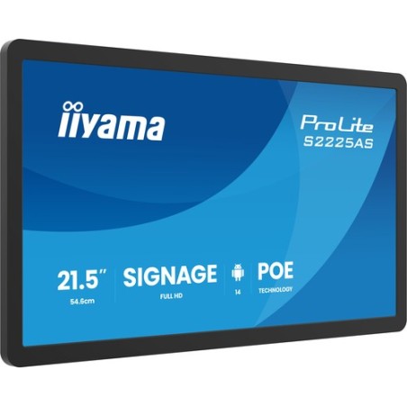 21,5  Signage display