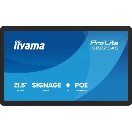 21,5  Signage display