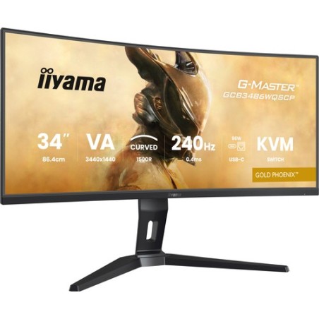 34  CURVED QHD  240HZ / HAS / USB-C DOCK
