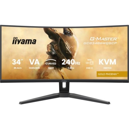 34  CURVED QHD  240HZ / HAS / USB-C DOCK