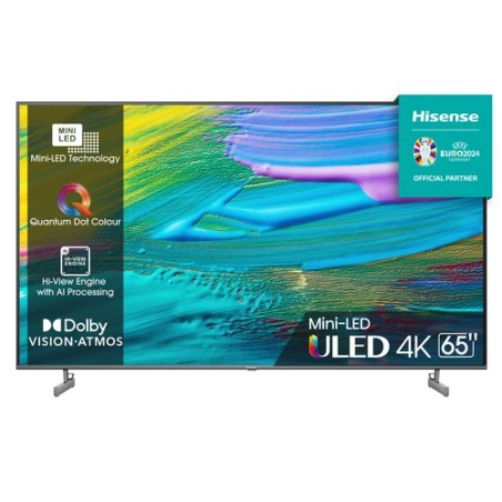 Hisense ULED Series TV Mini-LED QLED Ultra HD 4K 65” 65U6KQ Smart TV, Wifi, Retroilluminazione Mini-LED, Local Dimming, HDR Dolb
