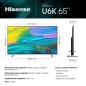 Hisense ULED Series TV Mini-LED QLED Ultra HD 4K 65” 65U6KQ Smart TV, Wifi, Retroilluminazione Mini-LED, Local Dimming, HDR Dolb