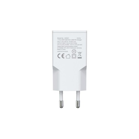 ALIMENTATORE 20W GAN 1 PORTA SLIM W 1*USB C QC+PD3.0