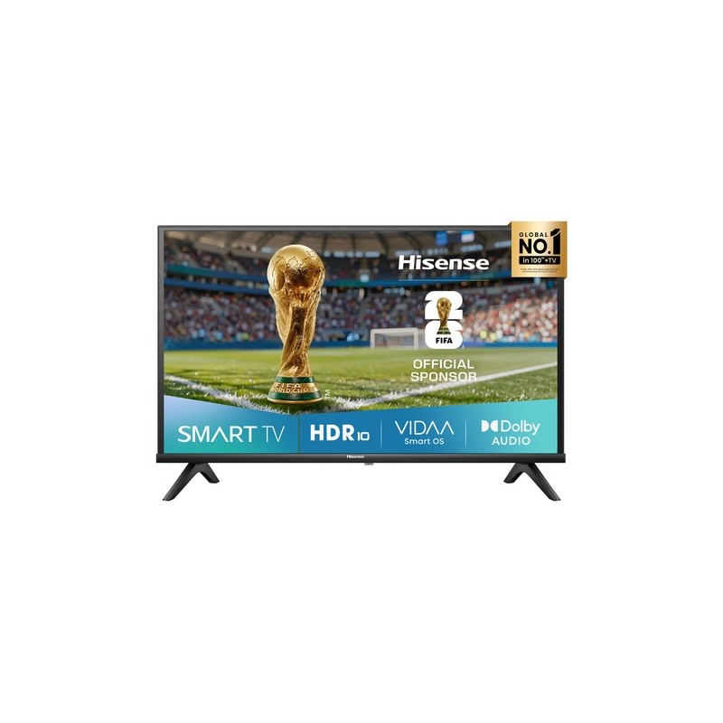 HISENSE SMART TV DLED FULL HD 40 VIDAA 8 BLACK