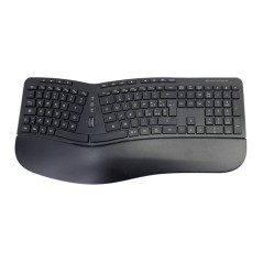 TASTIERA+MOUSE WIRELESS ERGONOMIC 1600 DPI 125 TASTI