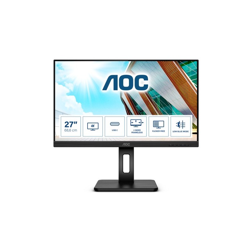 27  3840X2160 UHD HDMI/DP/USB-C(DP ALT MODE)