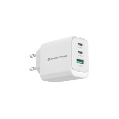 ALIMENTATORE 65W GAN 3 PORTE W 2*USB C+1*USB A QC+PD3.0+PPS