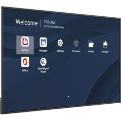 86  LED , 3840*2160, 500 NITS, ANDROID 14, 24/7