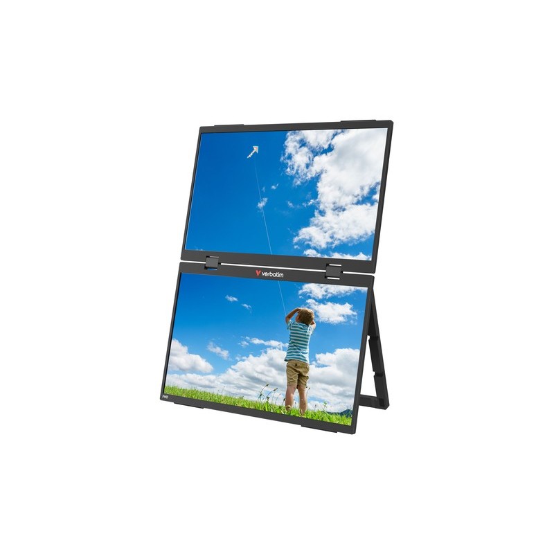 VERBATIM DUAL MONITOR PORTATILE 15,6 FHD