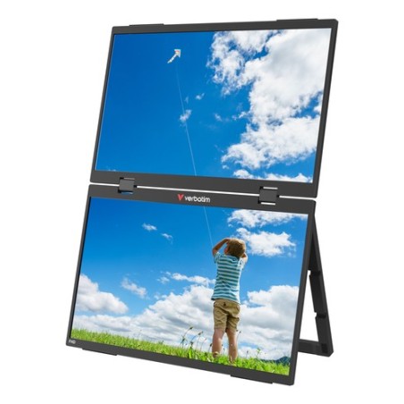 VERBATIM DUAL MONITOR PORTATILE 15,6 FHD